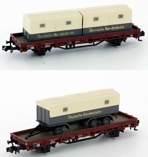 Kato HobbyTrain Lemke H23838 - 2pc Freight Car Set